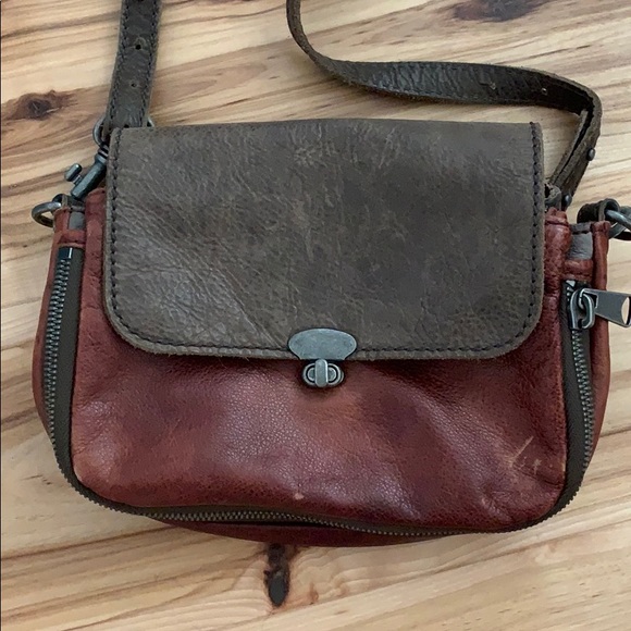 Liebeskind 2 Tone Leather Crossbody - Picture 2 of 11